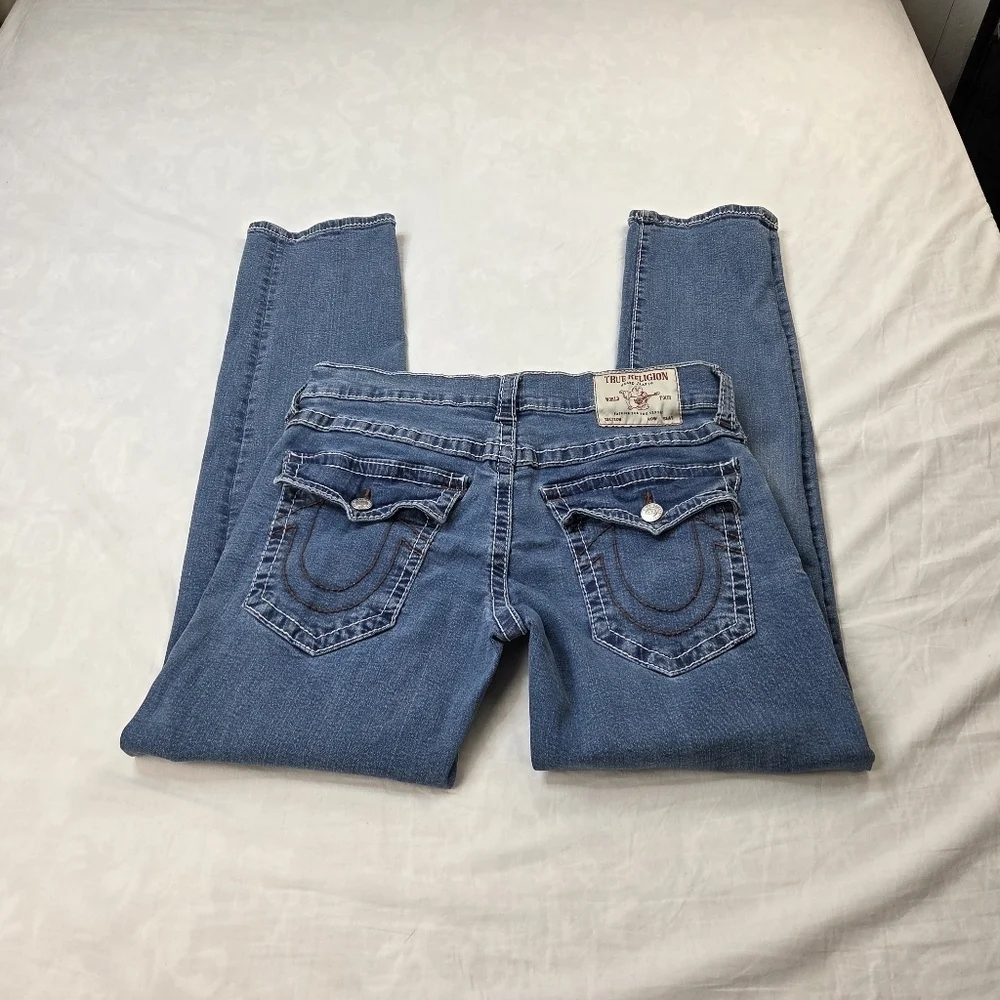 True Religion Men’s Geno Relaxed Slim Jeans Size 32‎